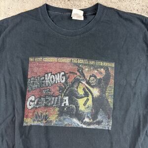 King Kong VS Godzilla Shirt Size XL Y2K Vintage Shirt